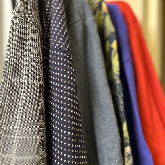 Men's Polo Collared Short Sleeve Shirt Bundle - Picture 1 of 8